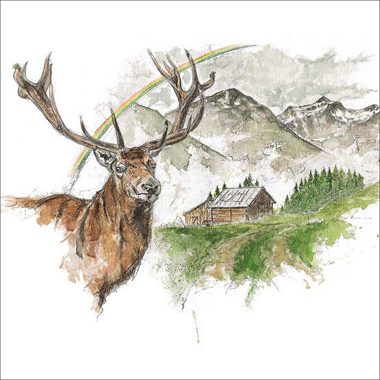 KÖNIG DER ALPEN - HIRSCH